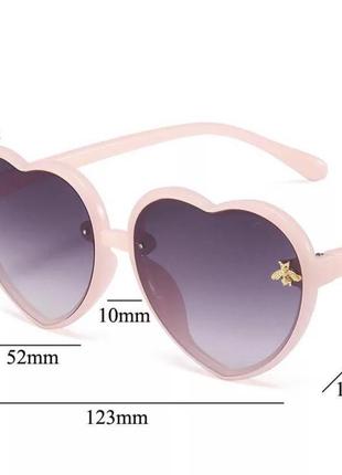 Солнцезащитные очки детские имиджовые очки очки очки для девочек очки для деток3 фото