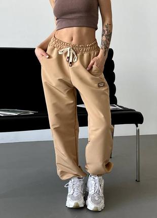 Женские брюки карго с карманами на весну, штаны карго весенние1 фото