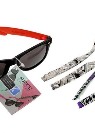 Солнцезащитные очки со сменными дужками auriol 
унисекс2 фото