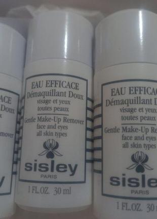 Демакіяж sisley eau efficace gentle make up remover💝🔥🌹30ml оригінал!!!