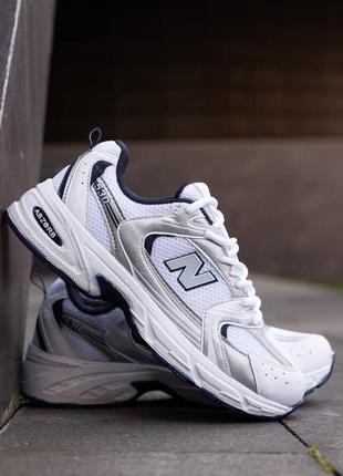 Оригінальні унісекс кросівки new balance 530 white1 фото