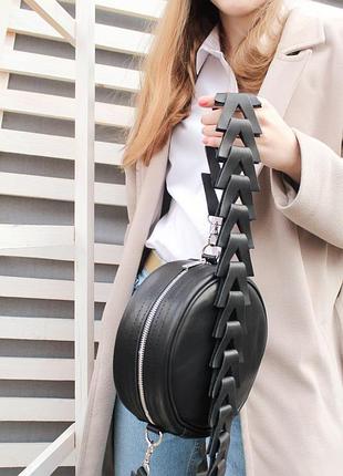 Кожаный наборной ремень