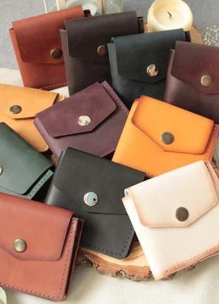 Гаманець клайд crazy horse синій