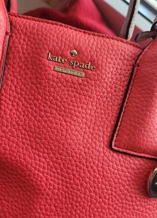 Сумка кожа теленка kate spade оригинал4 фото