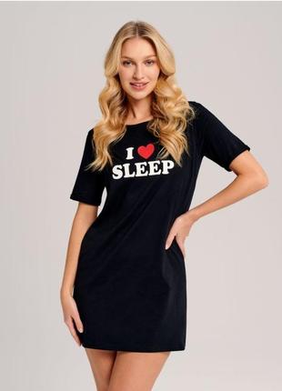 Ночнушка, ночная рубашка sinsay i ❤️ sleep.