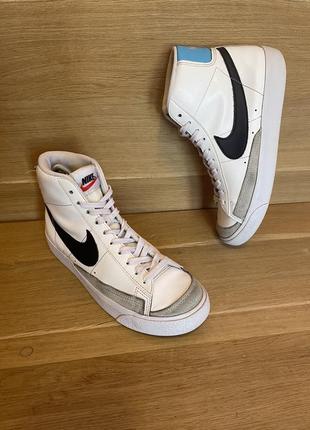 Кеды кроссовки обуви nike blazer mid 77, размер 38.5, 24см