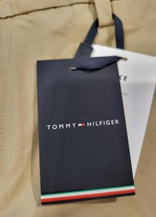 Мужские шорты tommy hilfiger бежевые3 фото