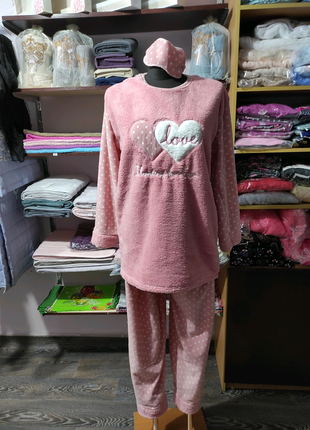 Піжама жіноча фліс махра