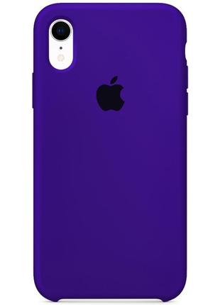 Silicone case iphone 8/8plus/se/xr/x/xs/11/12 ultraviolet qscreen