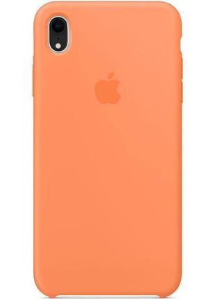 Silicone case iphone 8/8plus/se/xr/x/xs/11/12 papaya qscreen