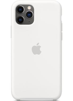 Silicone case для iphone 7/8/8plus/se/xr/x/xs/11/12 white qscreen2 фото