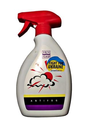 Антитуман, средство против тумана и запотевания стекол ( триггер)  verylube antifog 250мл