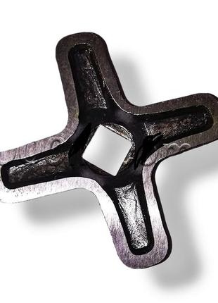 Ніж для ручної м'ясорубки "хрест" неіржавка сталь
