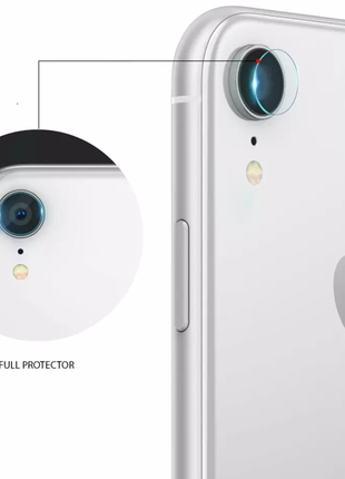 Захисне скло для apple на камеру iphone xr clear qscreen1 фото