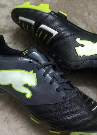 Превосходные бутсы кожа мал.39-40р.puma