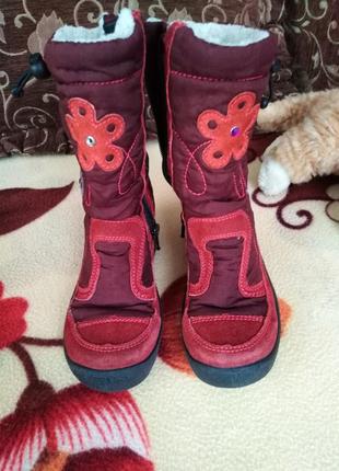 Термо чобітки для дівчинки 29р.