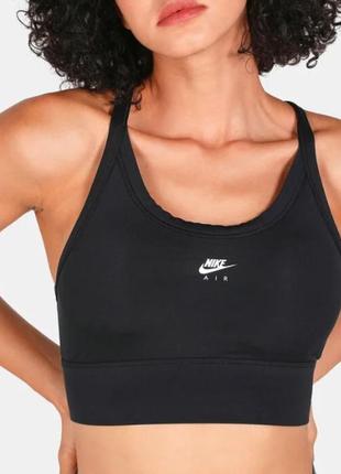 Топ nike swoosh nk air bra pad