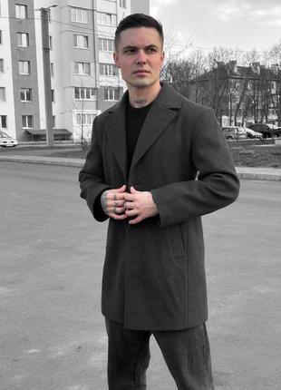 Весеннее кашемировое пальто