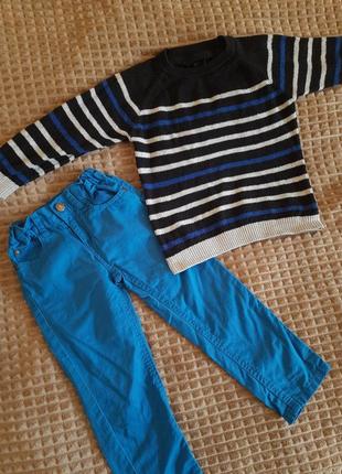 Образ look для хлопчика: брюки lupilu + светр george3 фото