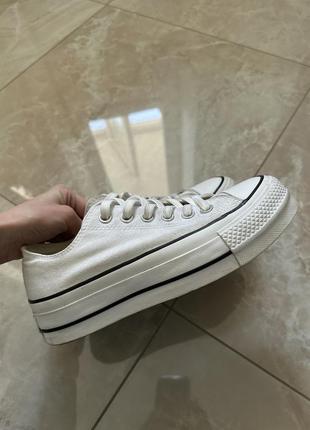 Белые кеды converse 36 размер3 фото