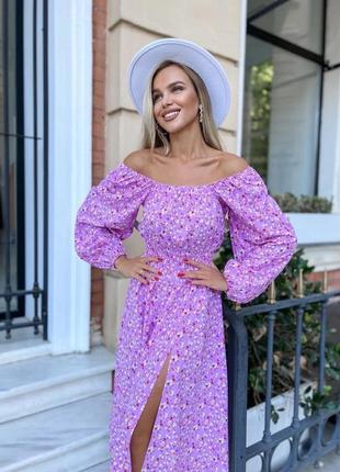 Женское весеннее платье штапель