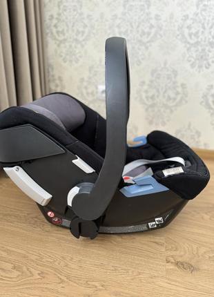 Автокрісло 0+ cybex aton 5 deep black9 фото