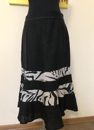 Спідниця з льону брендова