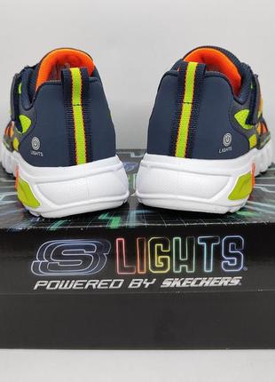 Яркие кроссовки skechers s lights оригинал4 фото