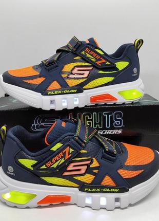 Яркие кроссовки skechers s lights оригинал3 фото