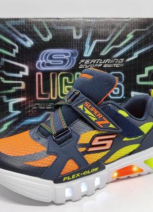 Яркие кроссовки skechers s lights оригинал1 фото