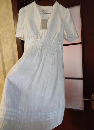 Льняна сукня платье s/m(10)8 фото