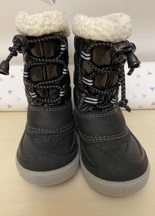Зимові чоботи дутики demar1 фото