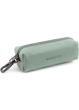 Шкіряна ключниця кишенькова marco coverna w005 light green marco coverna арт. w005lightgreen