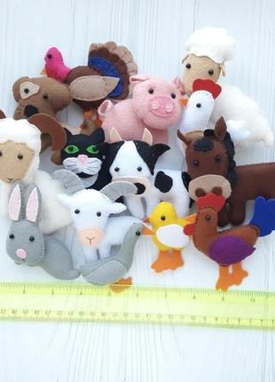 Тварини з фетру 2