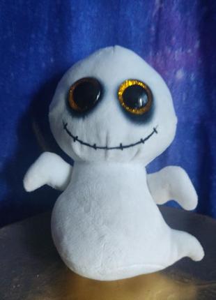 Милый плюшевый призрак с большими глазами готическая игрушка1 фото