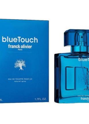 Оригінал franck olivier blue touch 50 ml туалетна вода