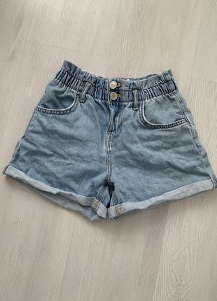 Дитячі джинсові шорти zara для дівчинки/детские джинсовые шорты зара на девочку5 фото