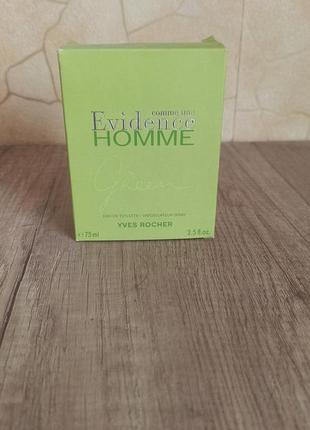 Yves rocher, evidence green homme2 фото