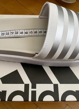 Шлепанцы adidas adilette на платформе, оригинал, стелька 27,5 см