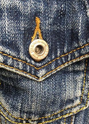 Diesel джинсова куртка бавовна оригінал італія розмір хs6 фото