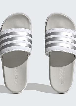 Шлепанцы adidas adilette на платформе, оригинал, стелька 27,5 см