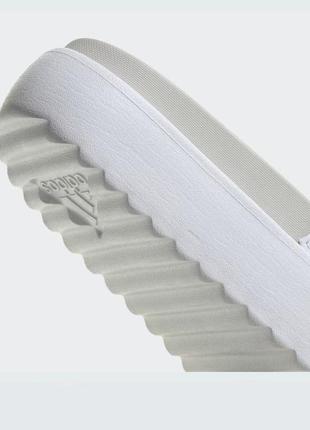 Шлепанцы adidas adilette на платформе, оригинал,   стелька 27,5 см9 фото