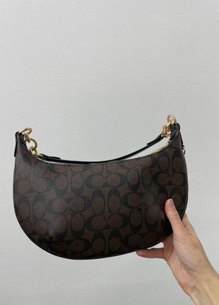 Шикарная сумка хобо в стиле coach