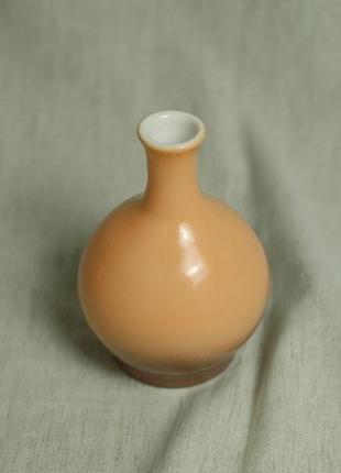Маленькая керамическая ваза 13.5 см для цветов цветочная ваза2 фото