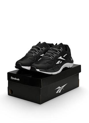 Мужские кроссовки Womens reebok zig kinetica <unk> black white