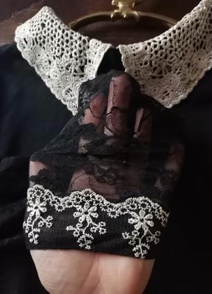 Модная и изысканная кружевная блузка  dolce & gabbana2 фото