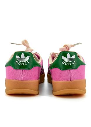 Демисезон кроссовки gucci x adidas gazelle6 фото