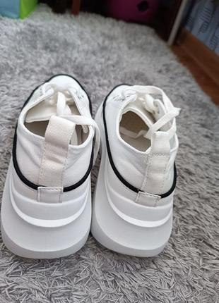 Классные женские белые кроссовки,кеды4 фото