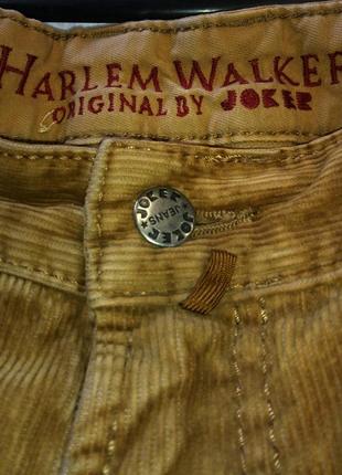 Harlem walker by joker джинсы мужские вельвет оригинал беж размер 31/34
