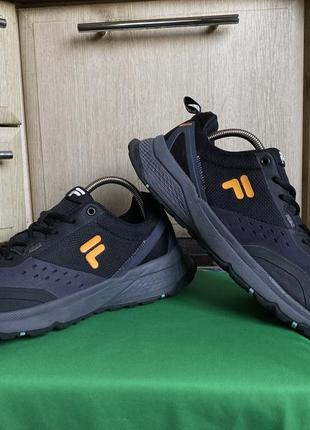 Мужские кроссовки fila total black 43 size